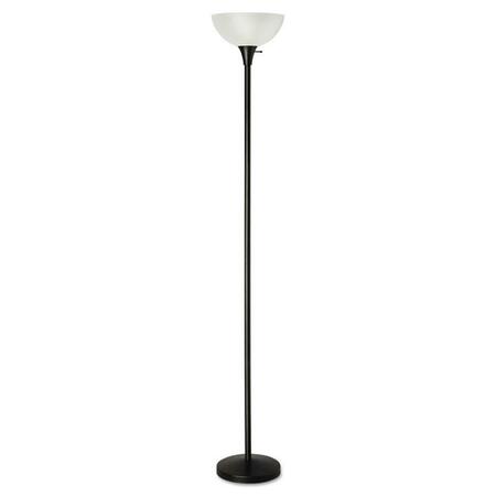 ALERA TECHNOLOGIES ALE Floor Lamp, 2 Prong - Black LMPF72B